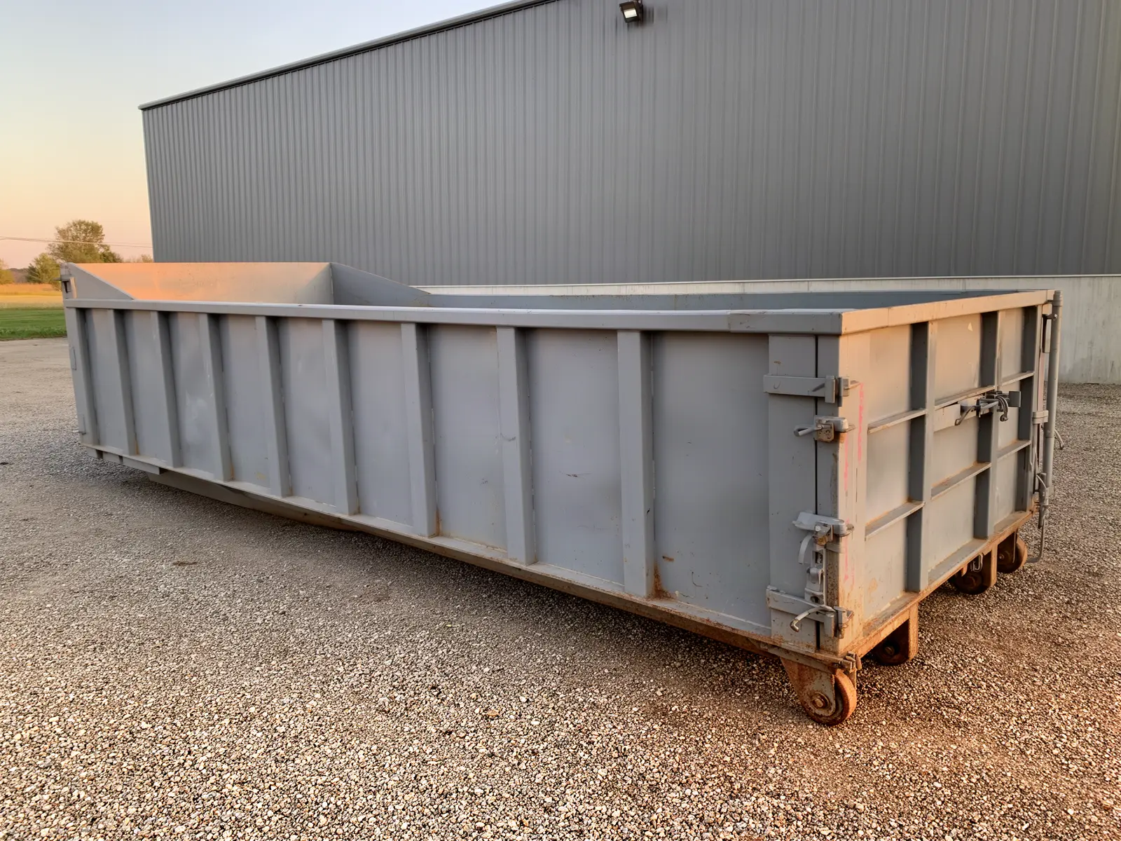 Roll-off dumpster from Montgomery Blue Collar Dumpster Rental in Montgomery, AL
